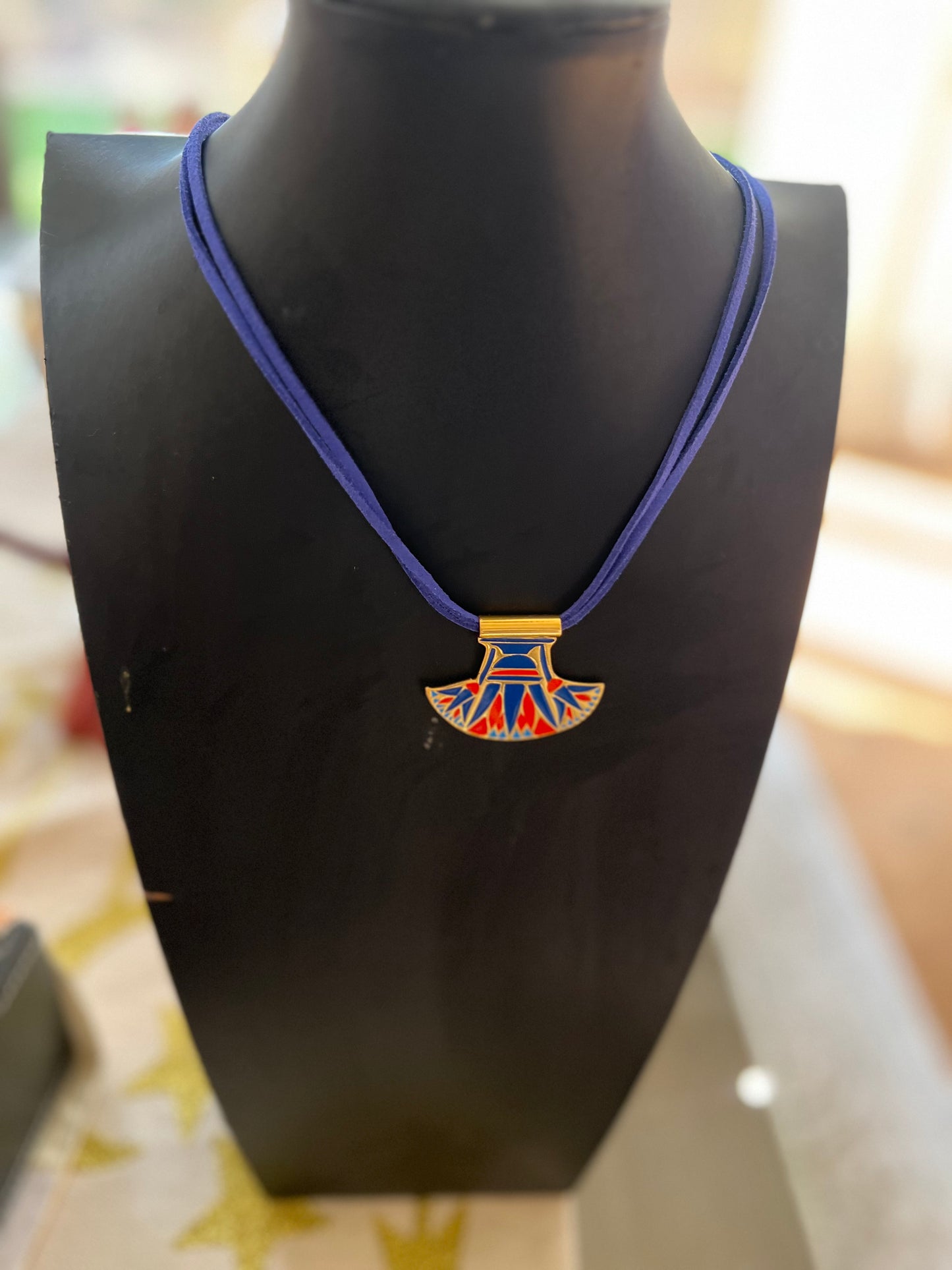 Lotus pendant necklace