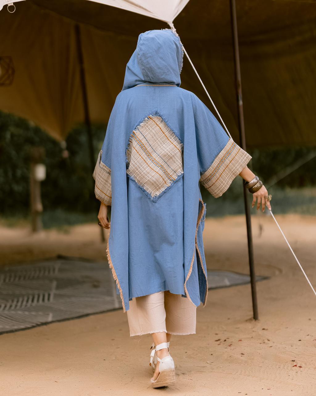 Asil - Blue Casual Kaftan