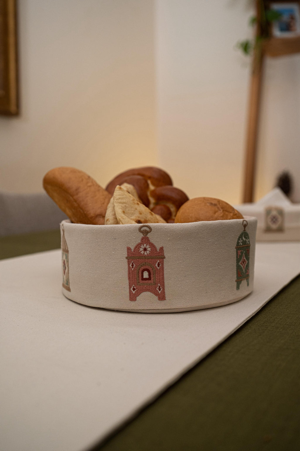 Pastel Lanterns Breadbasket
