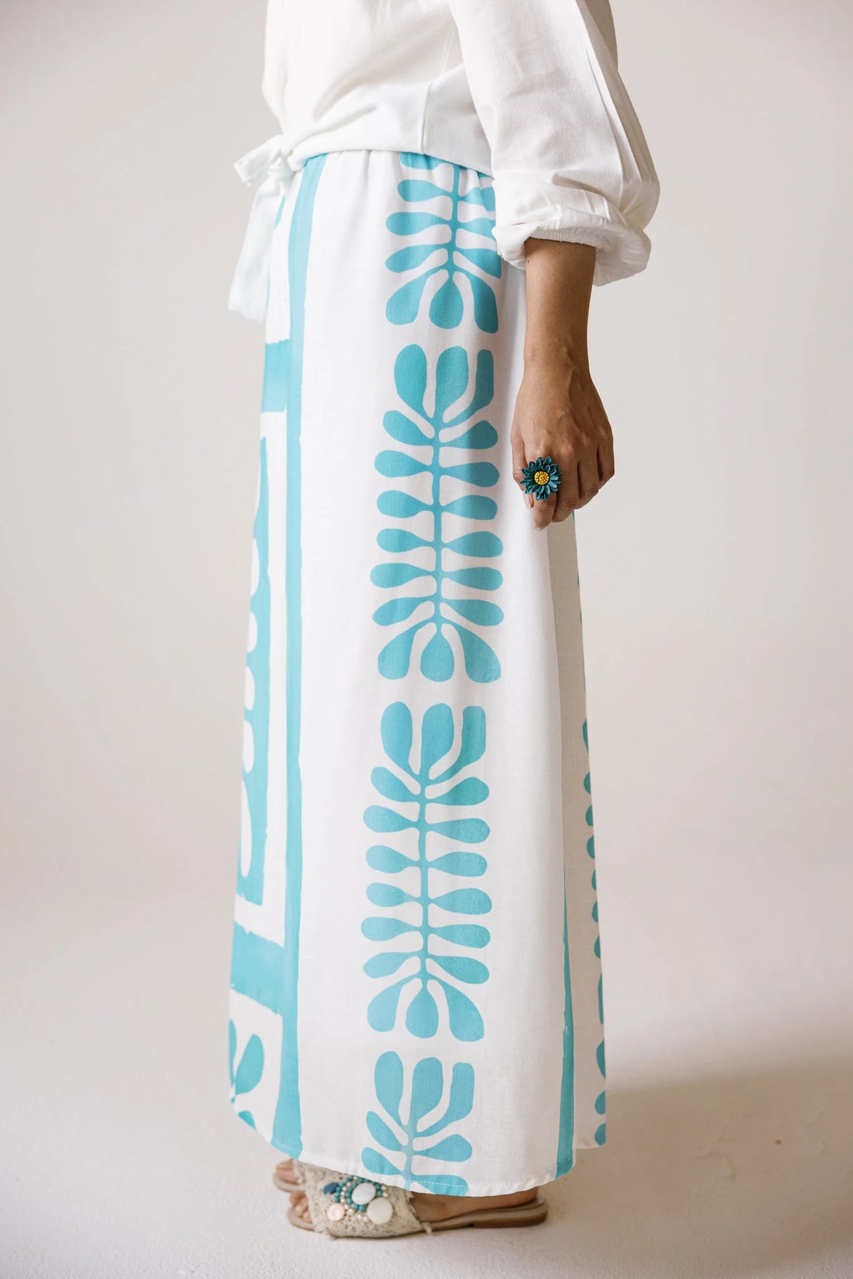 Zest Skirt in Turquoise