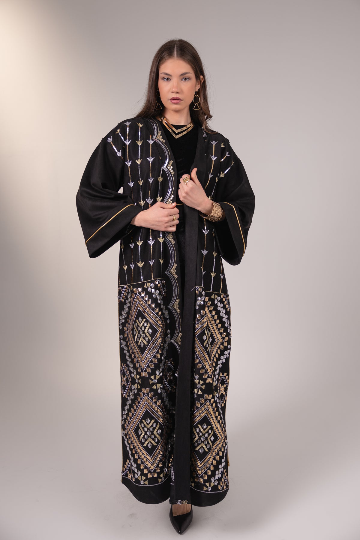 Nadia Kaftan in Black