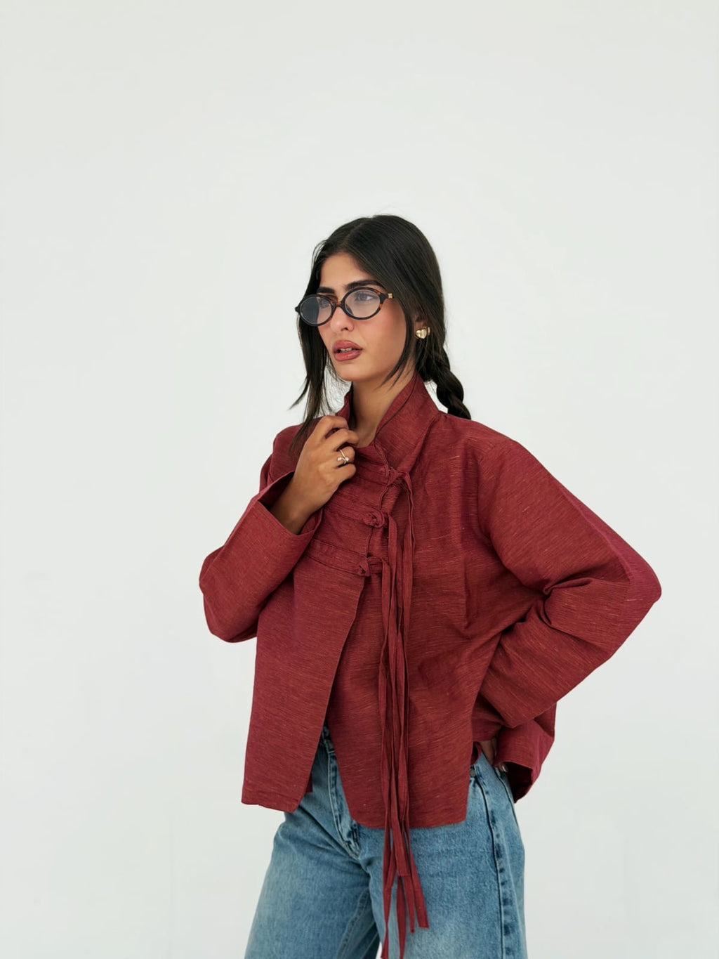 Burgundy Top