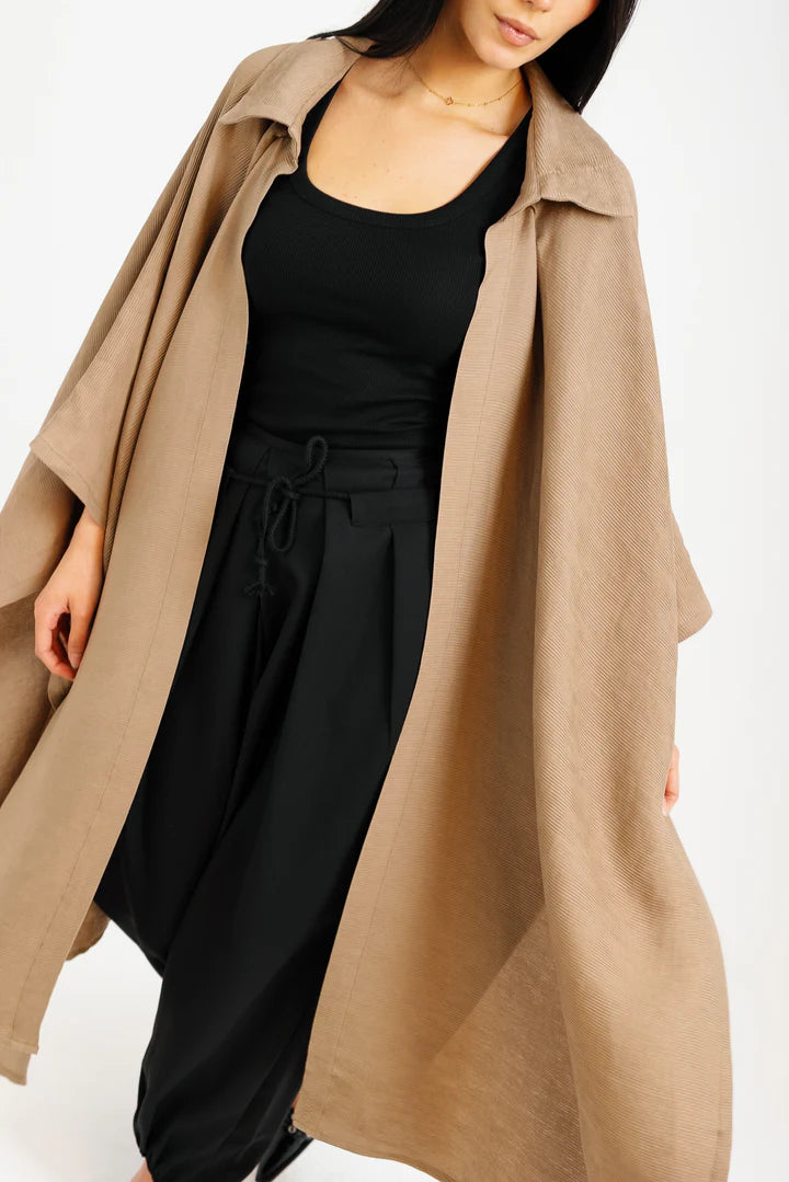 Shimmery Ribbed Kimono( 2 photos)