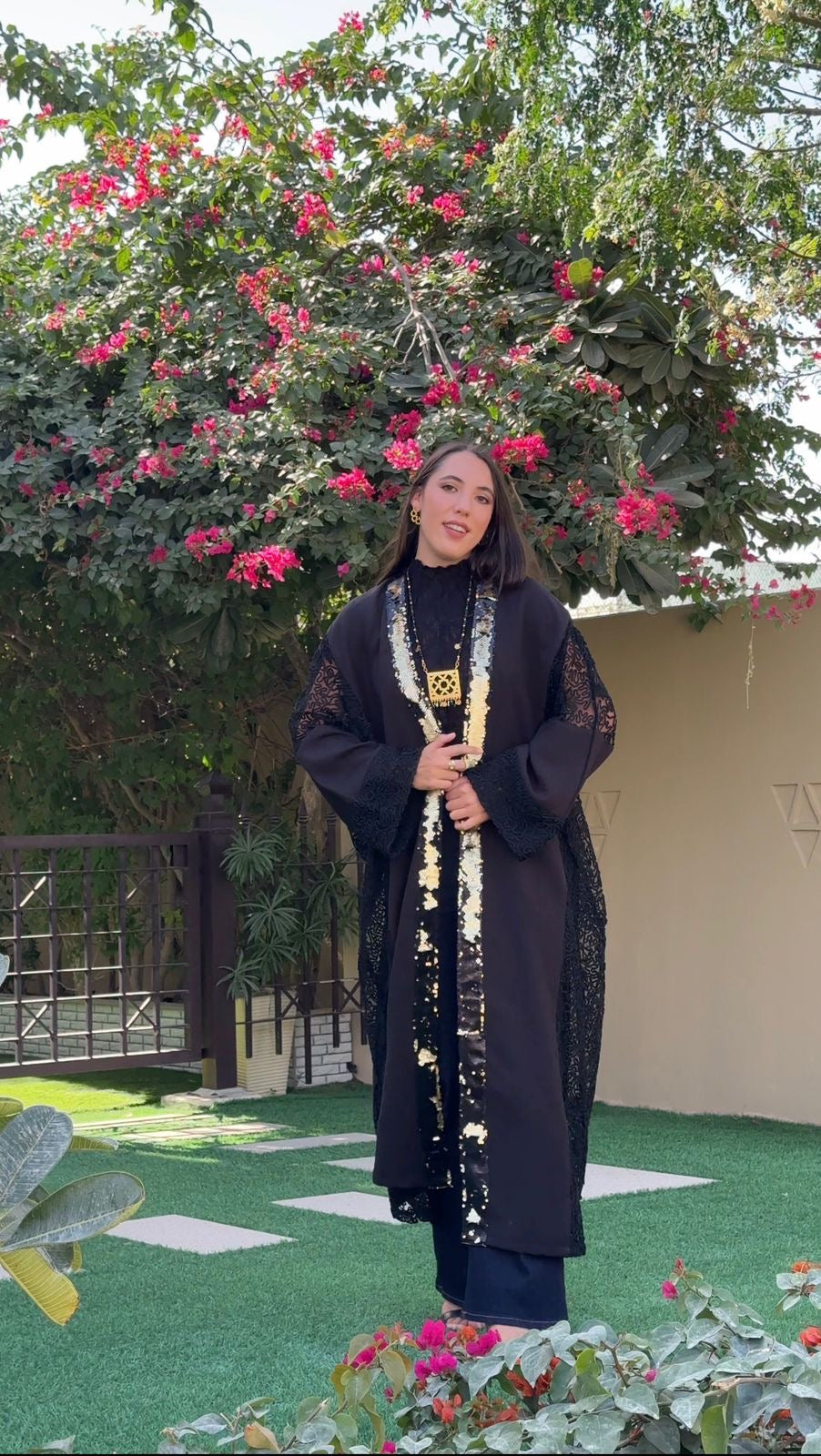 Royal black Kaftan
