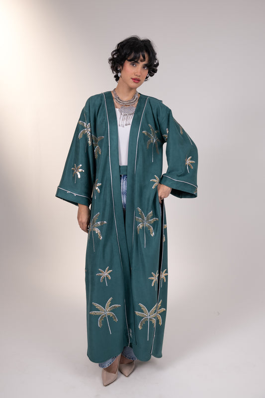 Samia Kaftan Teal