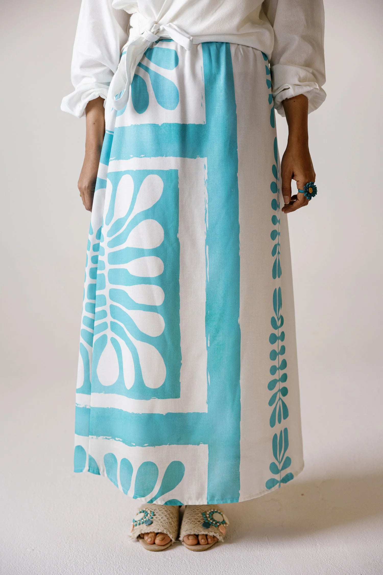 Zest Skirt in Turquoise