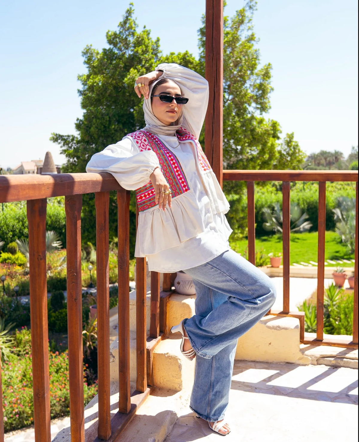 Jasmin Vest and Shirt