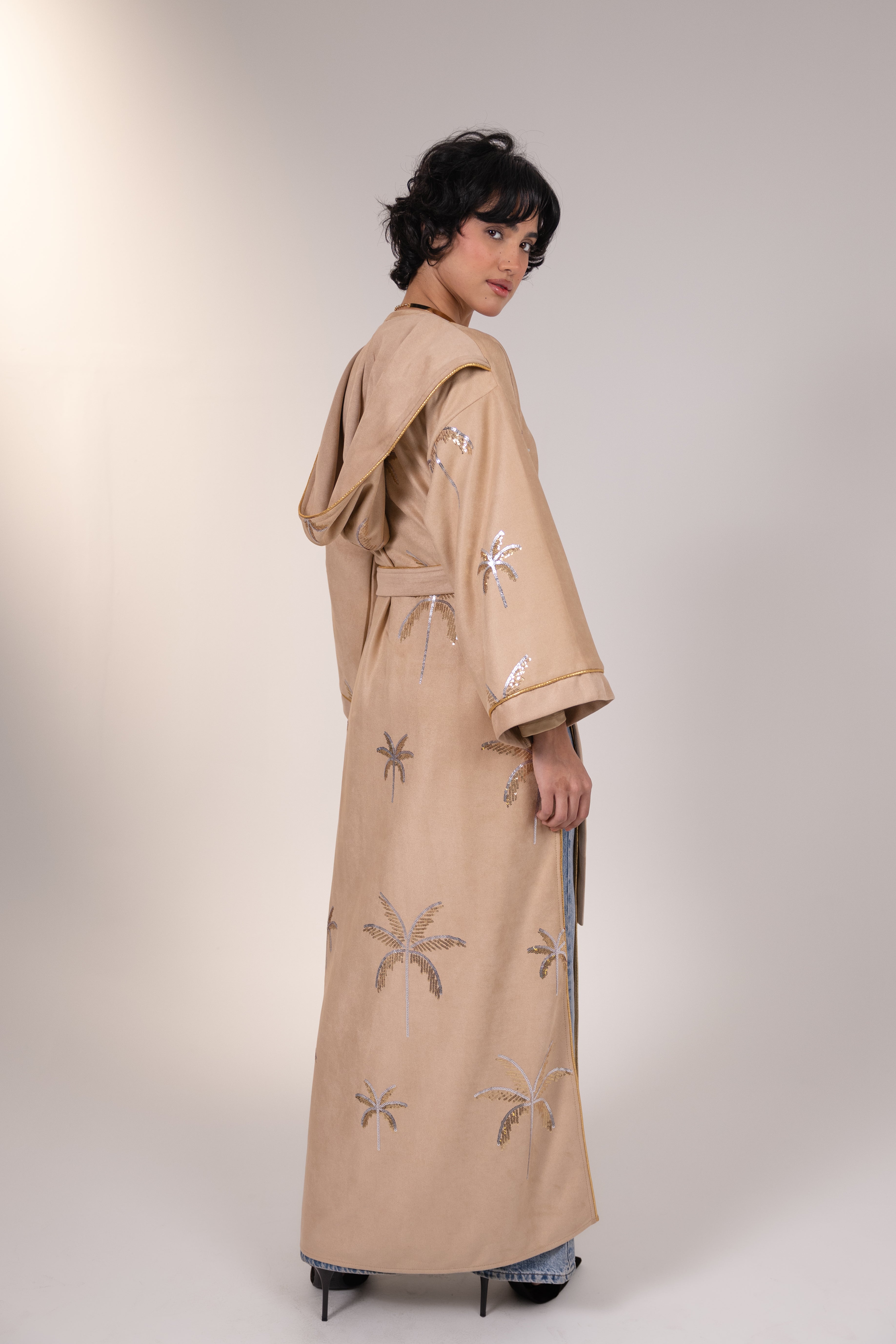 Samia Kaftan Beige