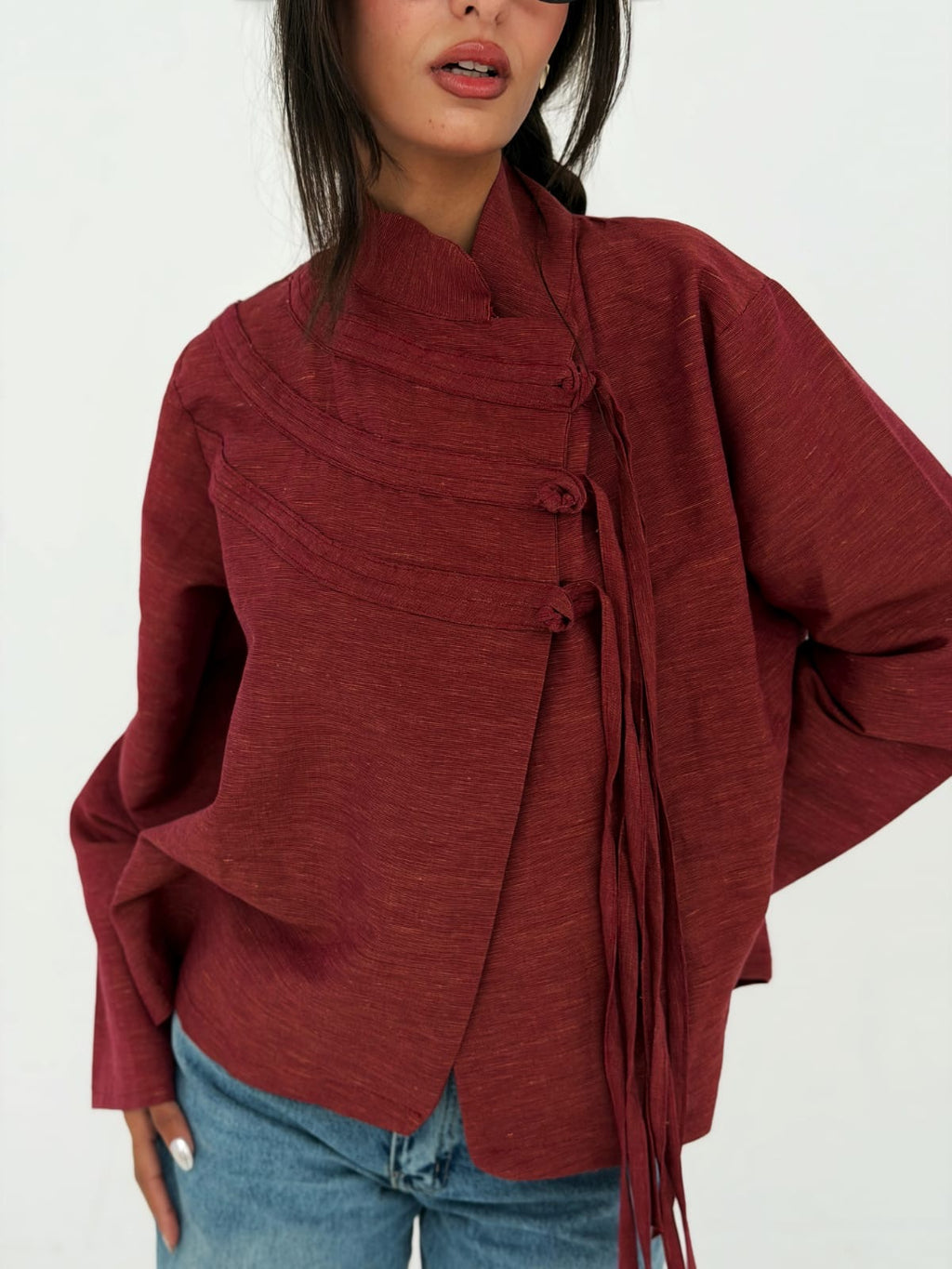 Burgundy Top