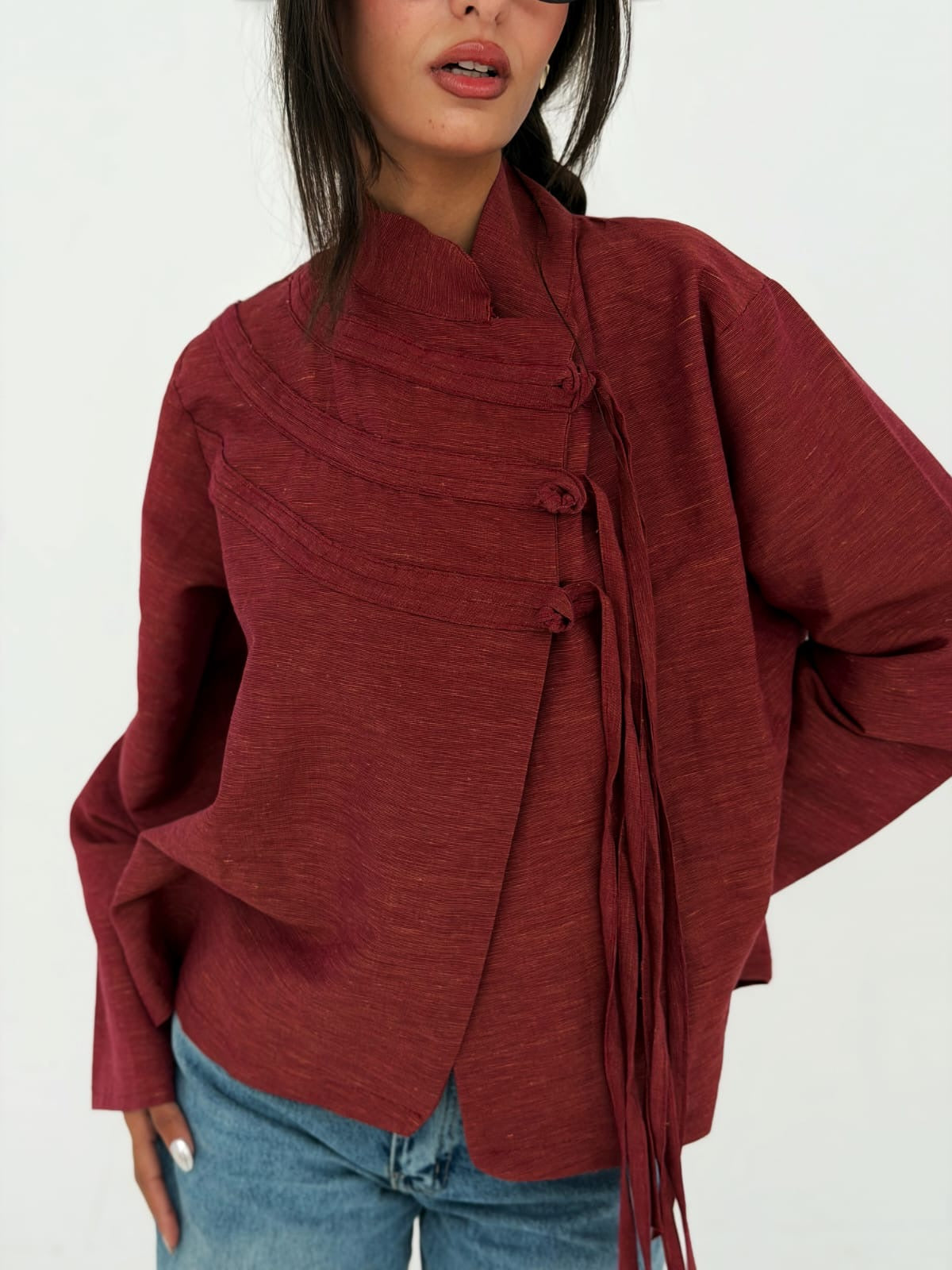 Burgundy Top