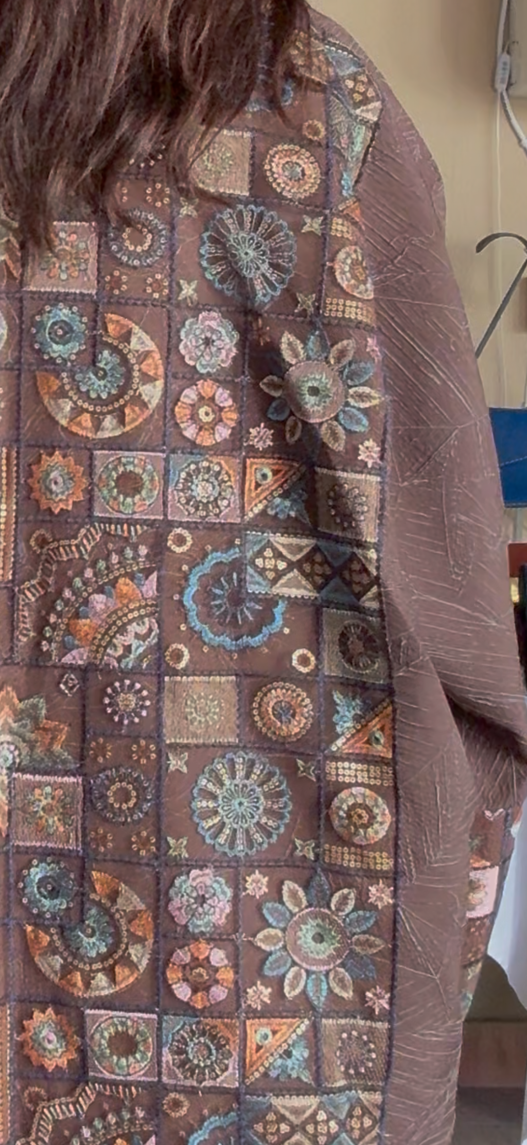 Blue kaftan