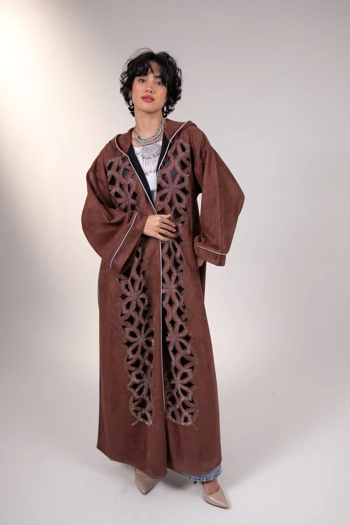 Bahia Kaftan in Brown