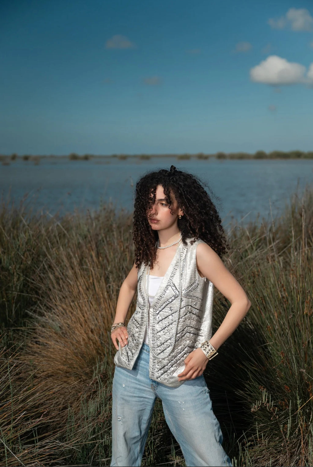 Silver Moon Vest