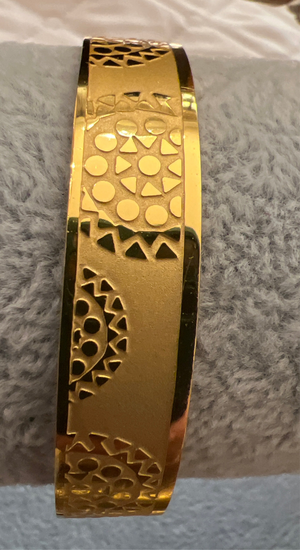 Gold plated bungles