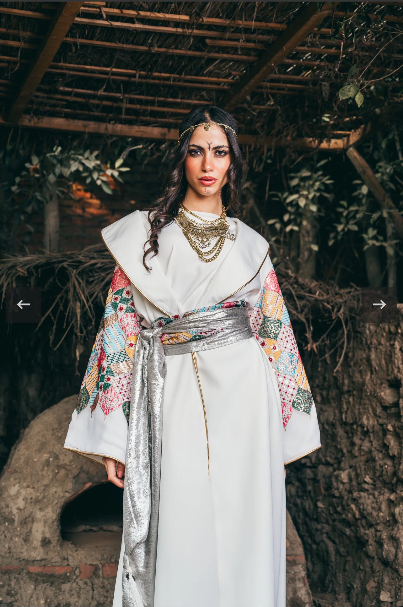 Zaat Kaftan White