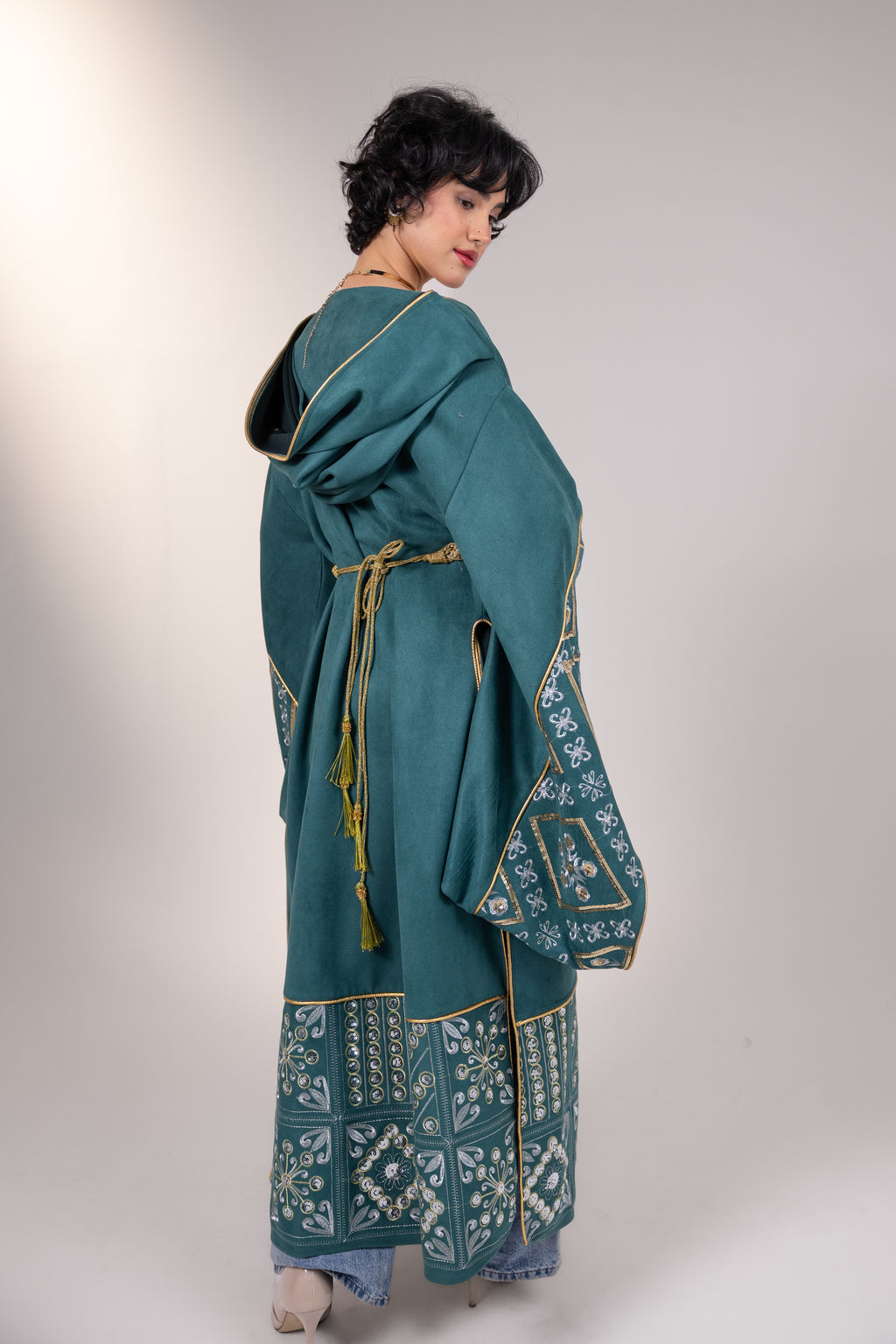 Tahia in Teal