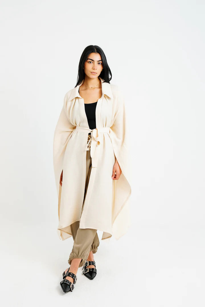 Shimmery Ribbed Kimono( 2 photos)