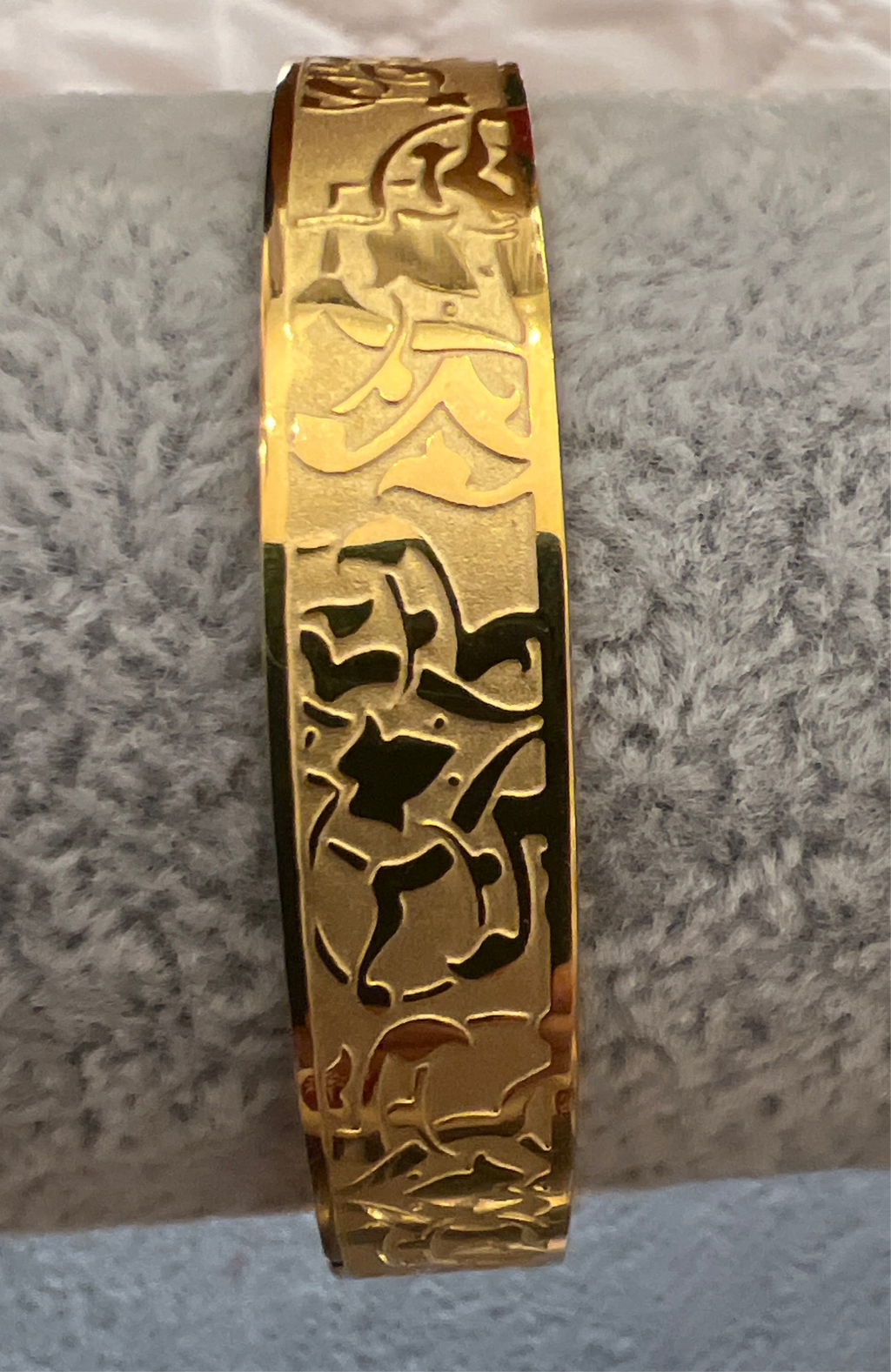 Gold plated bungles