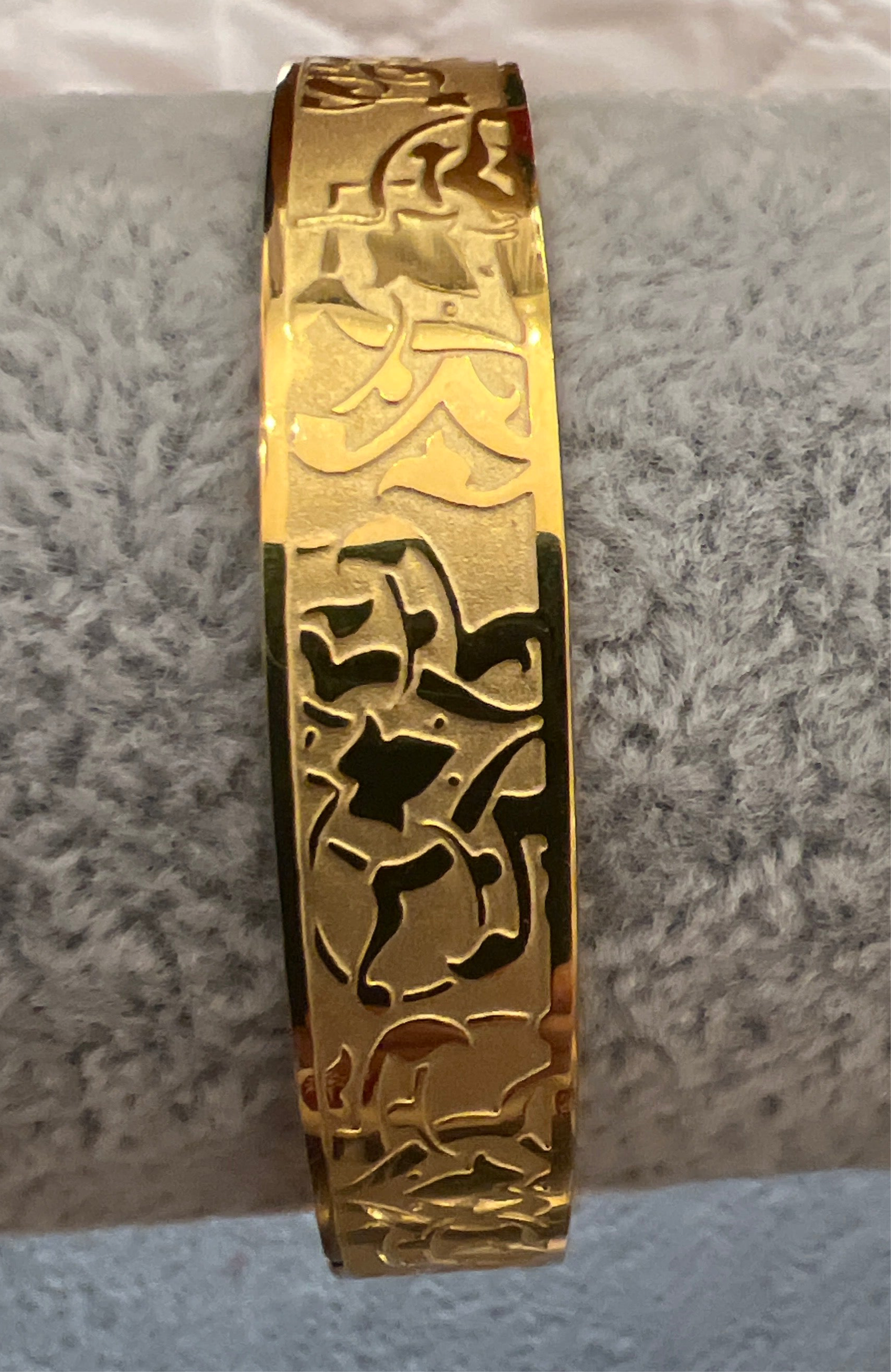 Gold plated bungles