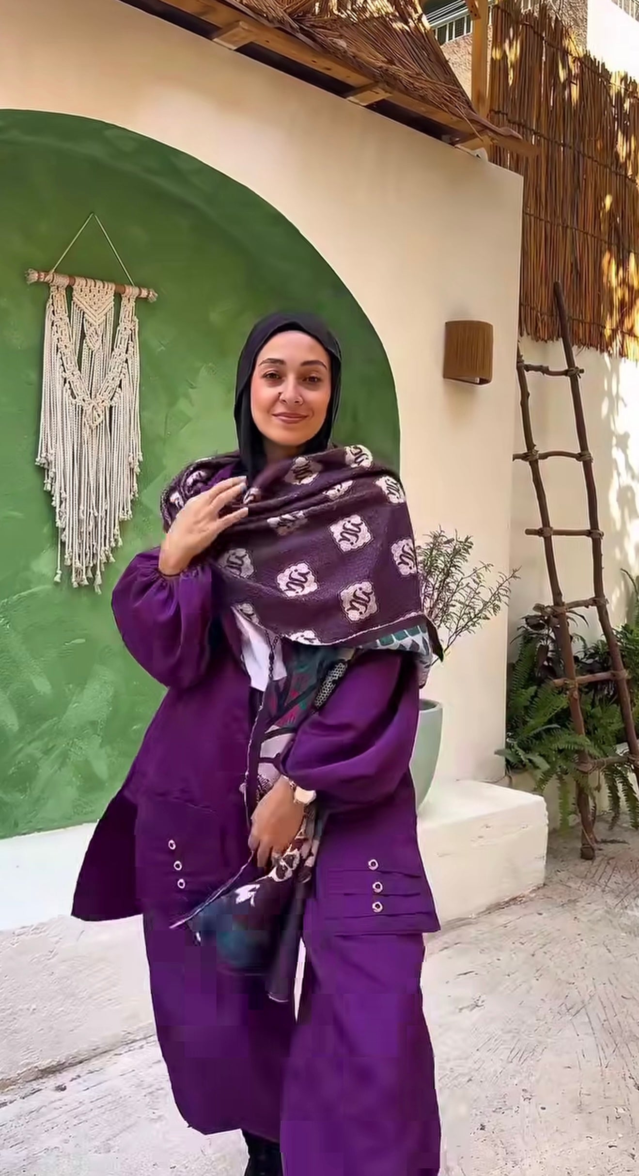 Colorful shawls