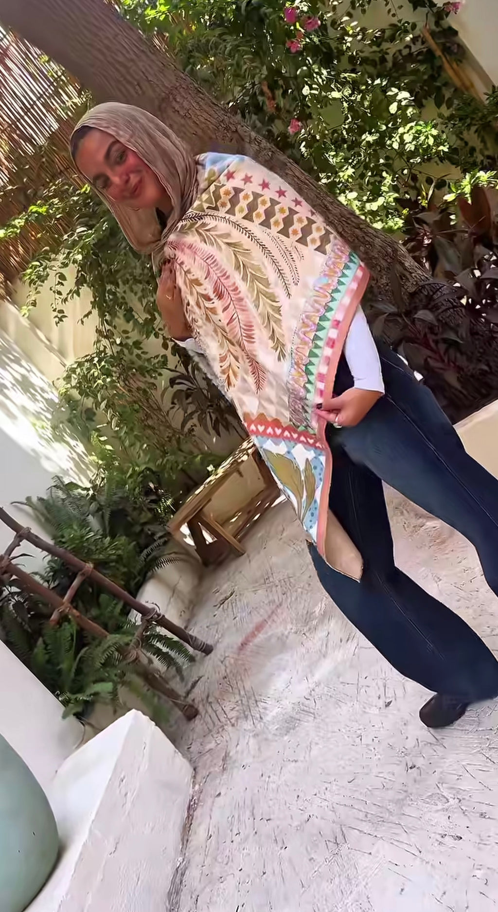 Colorful shawls