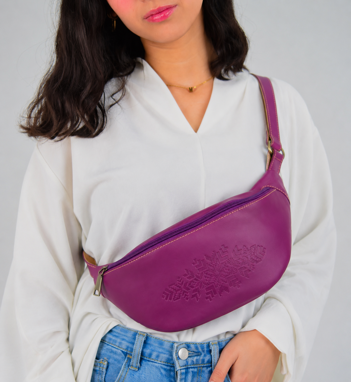 Genuine leather Cross body bag