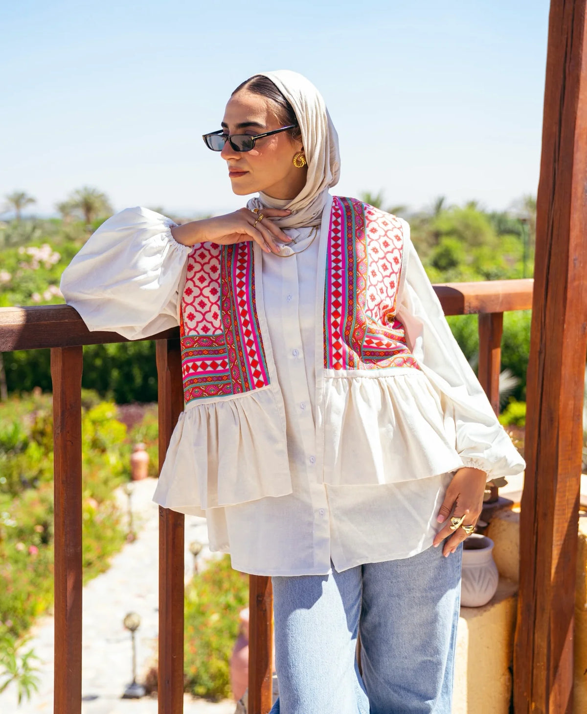 Jasmin Vest and Shirt