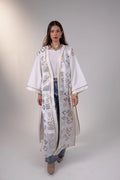 Mounira Kaftan in Off White