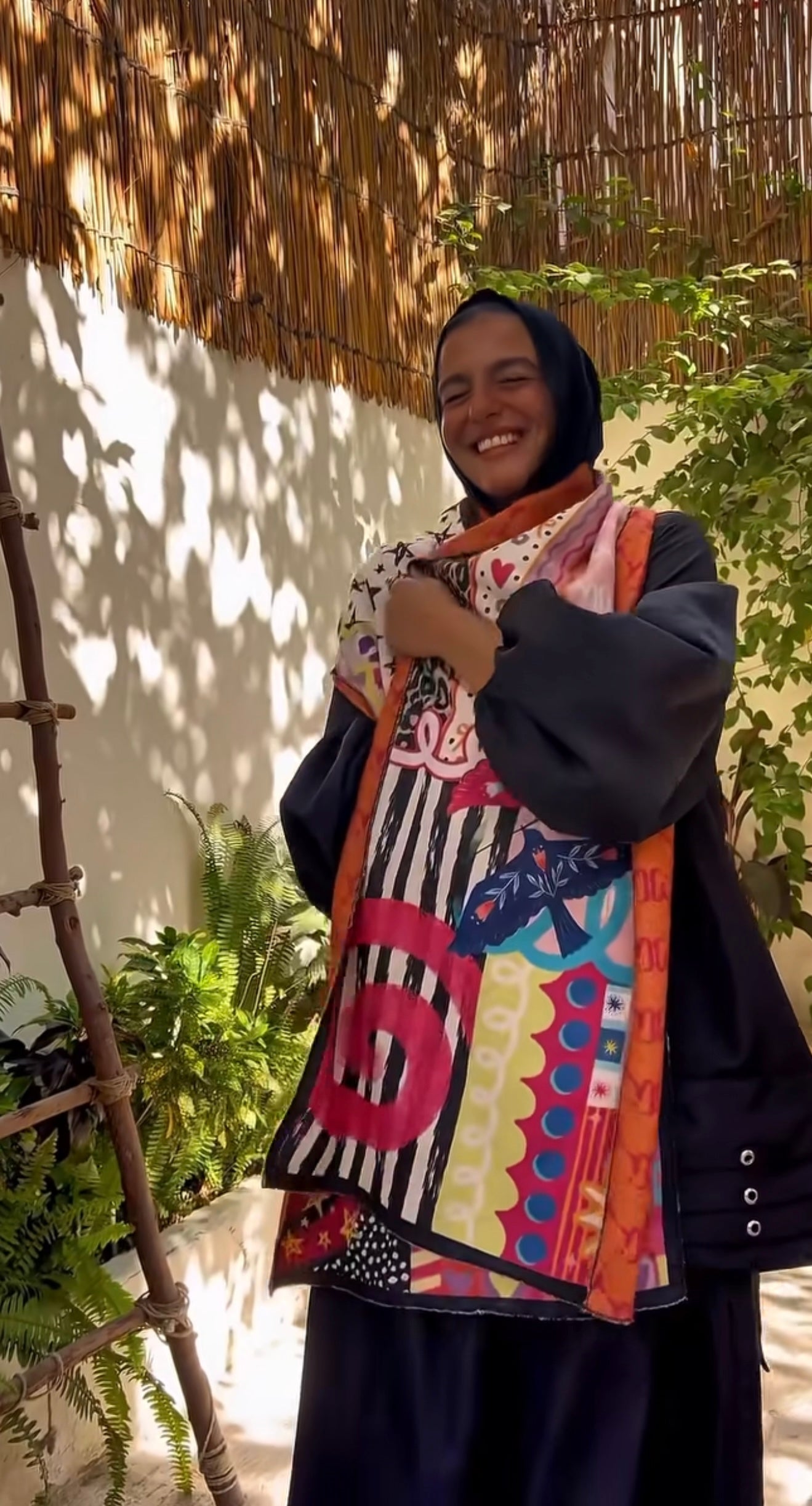 Colorful shawls