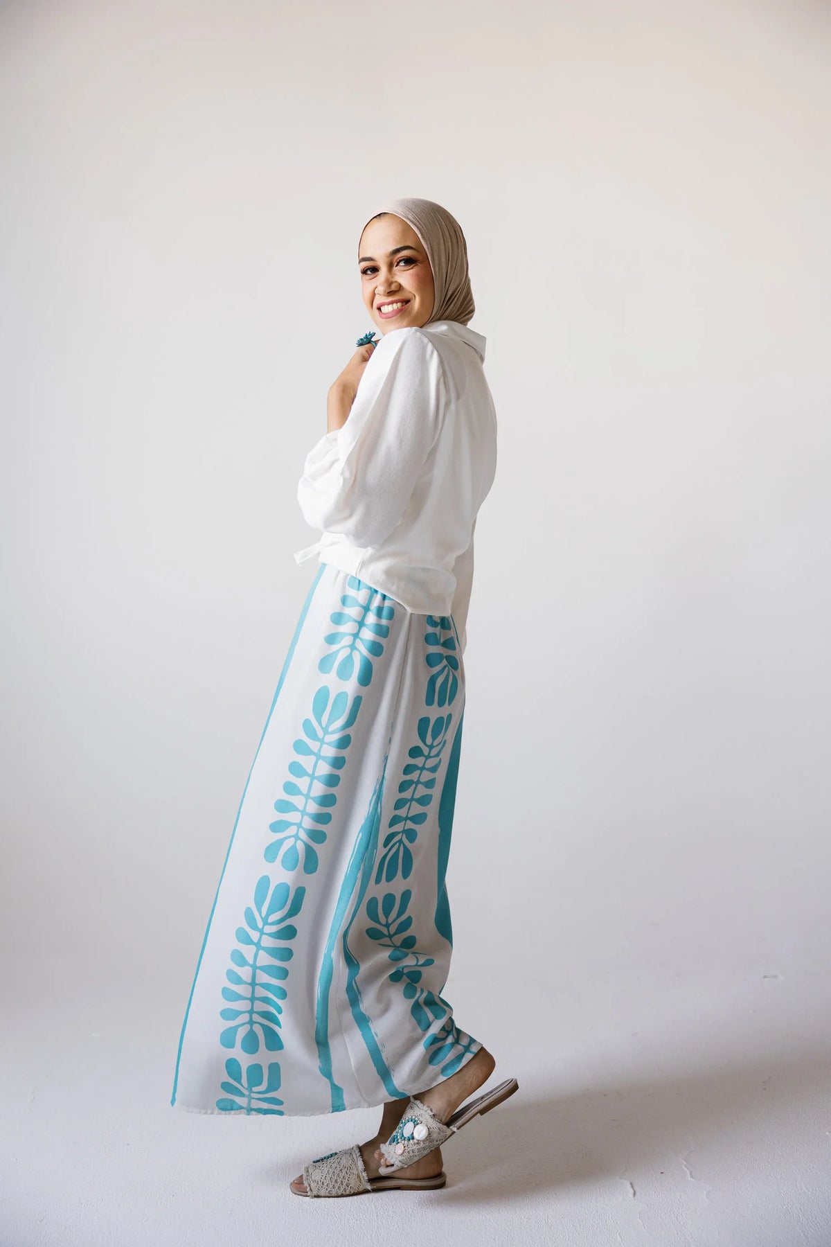 Zest Skirt in Turquoise