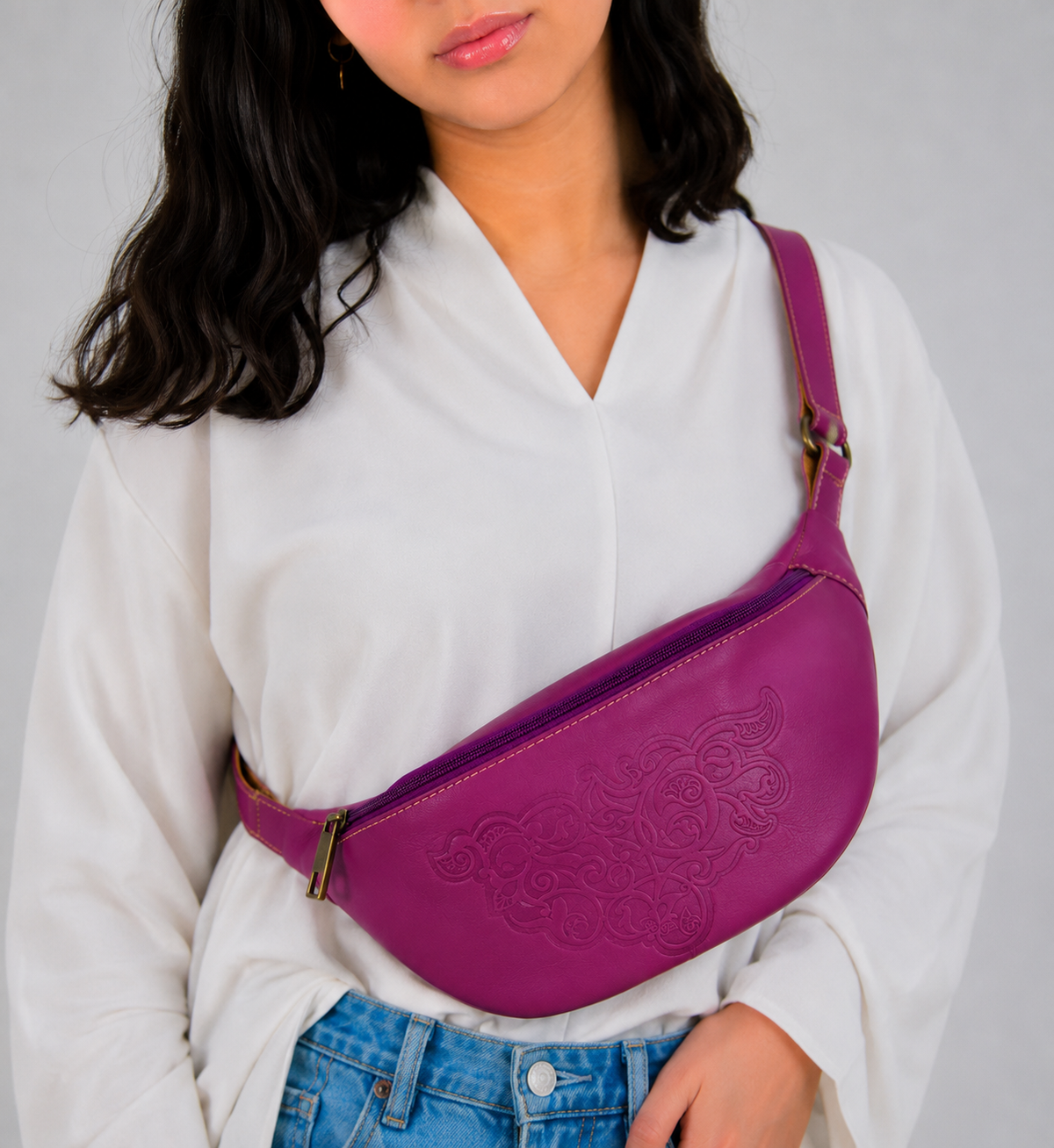 Genuine leather Cross body bag