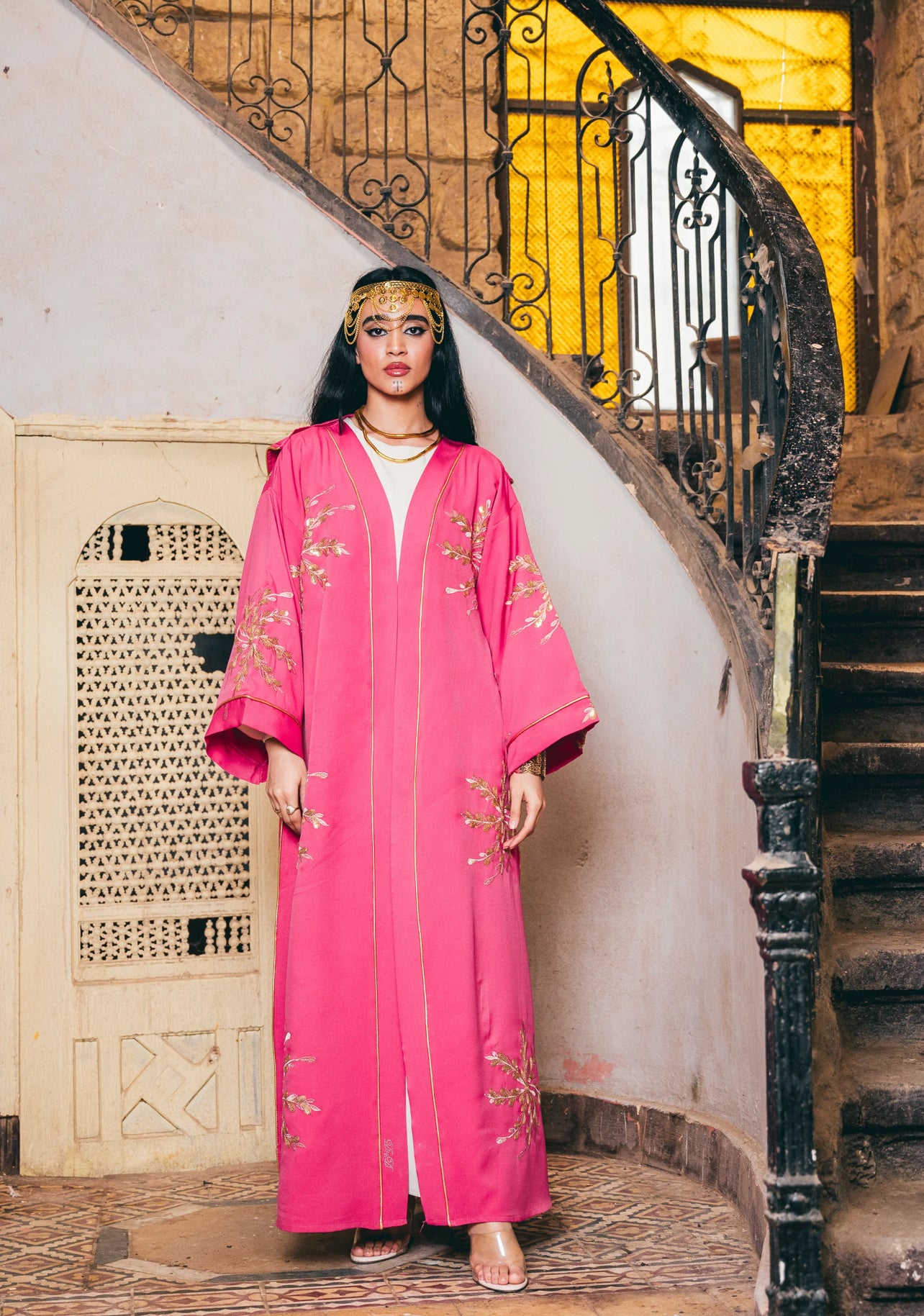 Nour Kaftan - pink