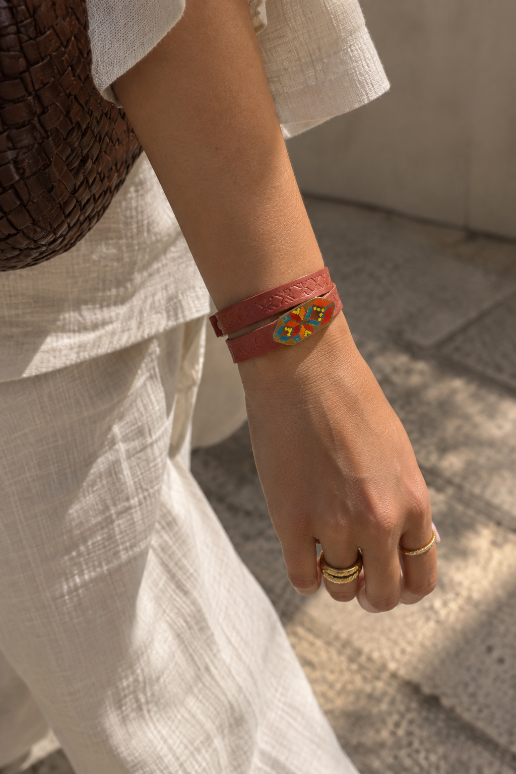 The Heritage Wrap Leather Bracelet