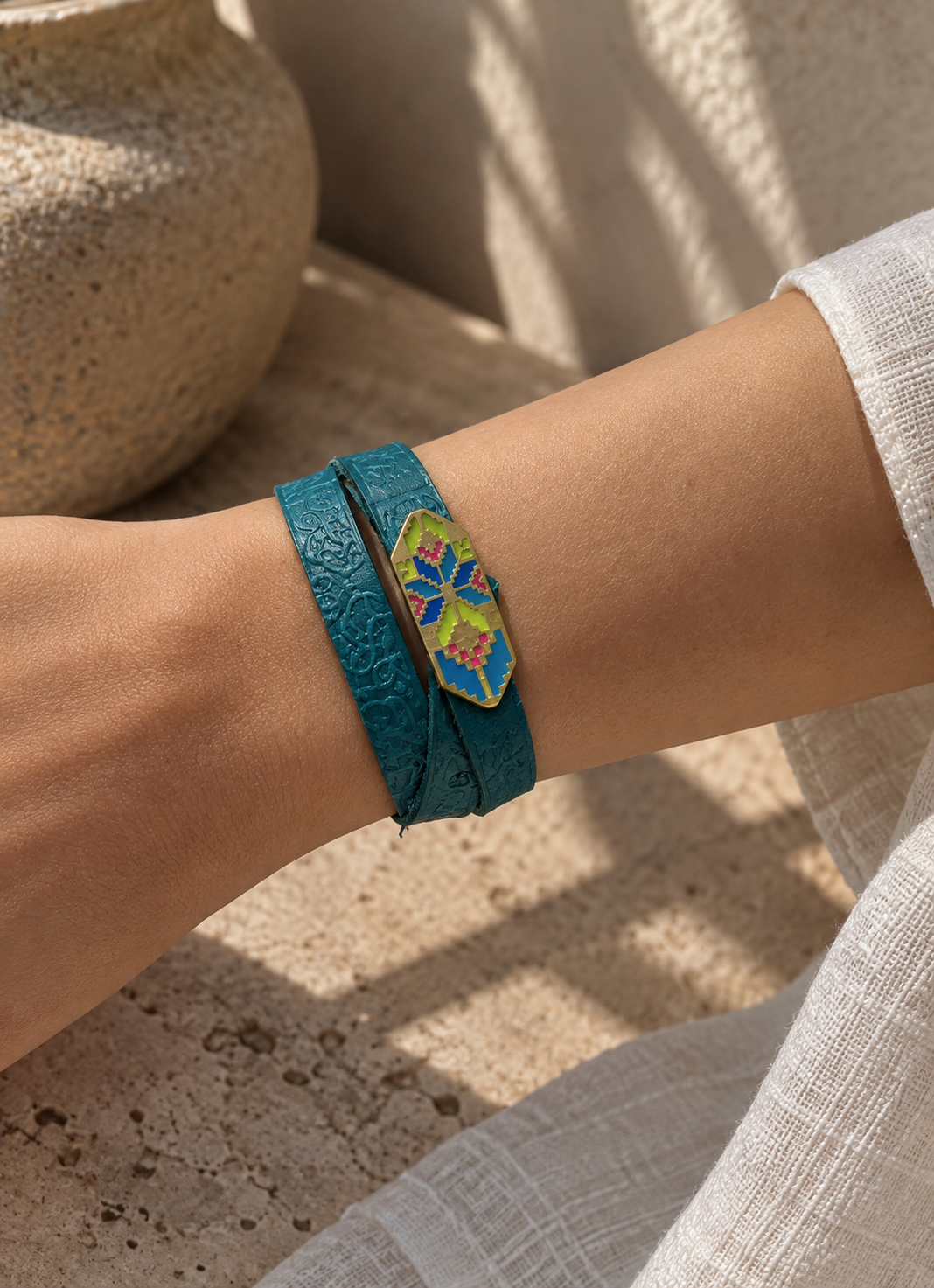 The Heritage Wrap Leather Bracelet