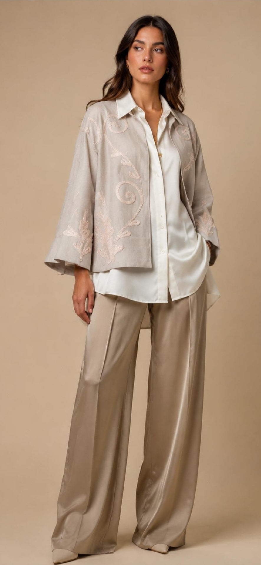 OffWhite embroidery Top