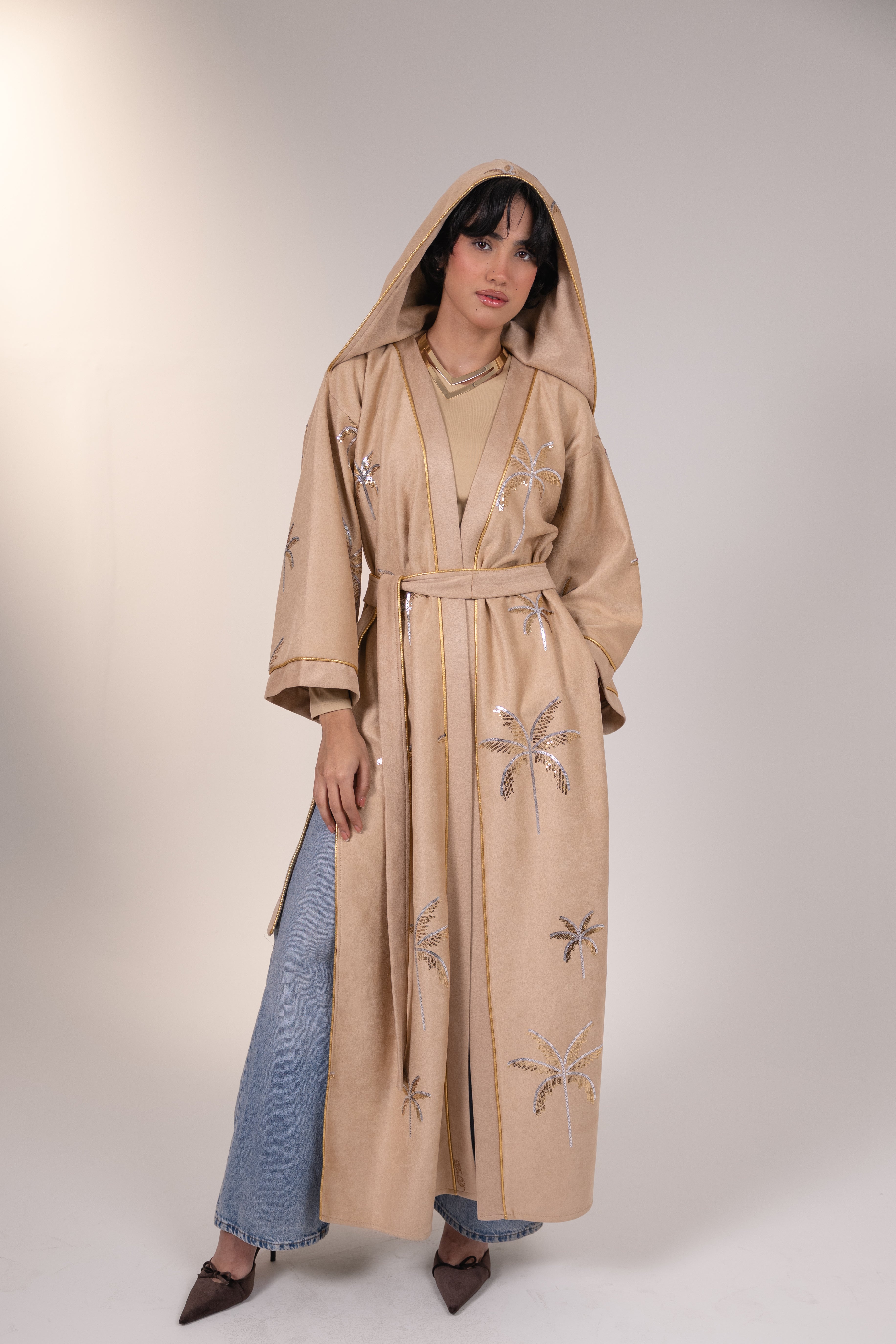Samia Kaftan Beige