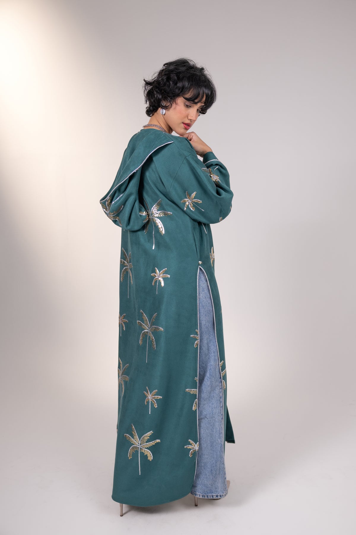 Samia Kaftan Teal