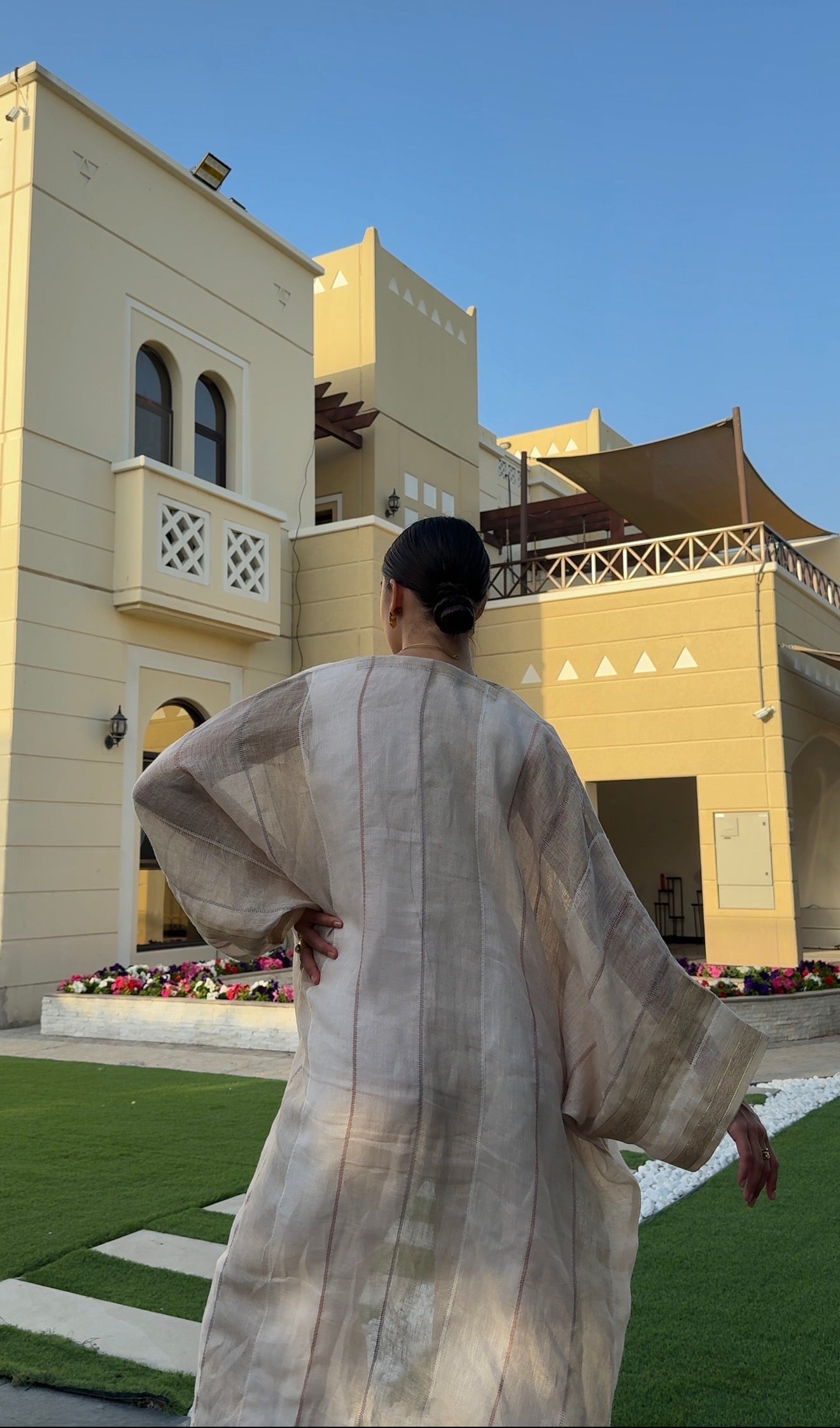 Linen kaftan - 2 colors