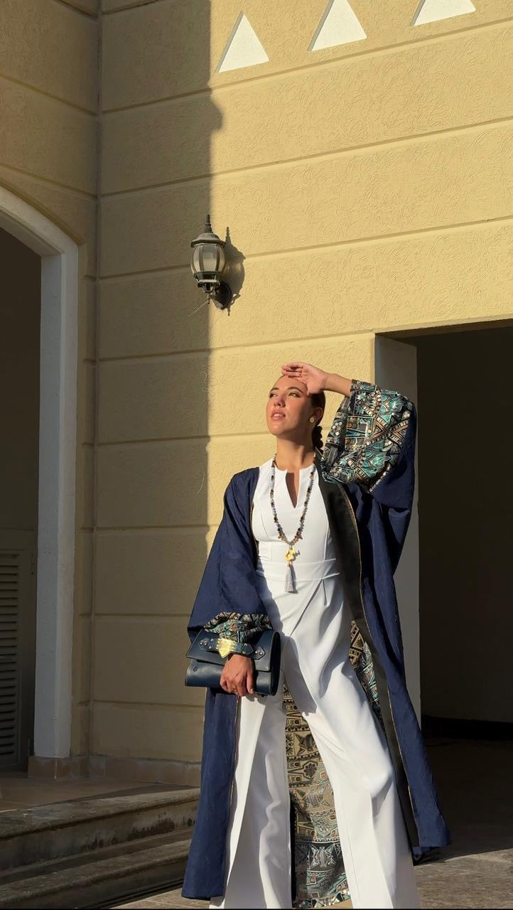 Blue kaftan