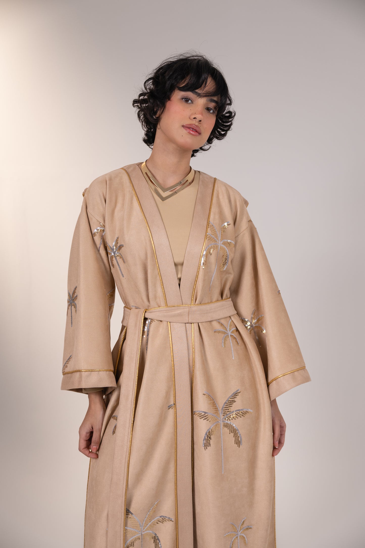 Samia Kaftan Beige