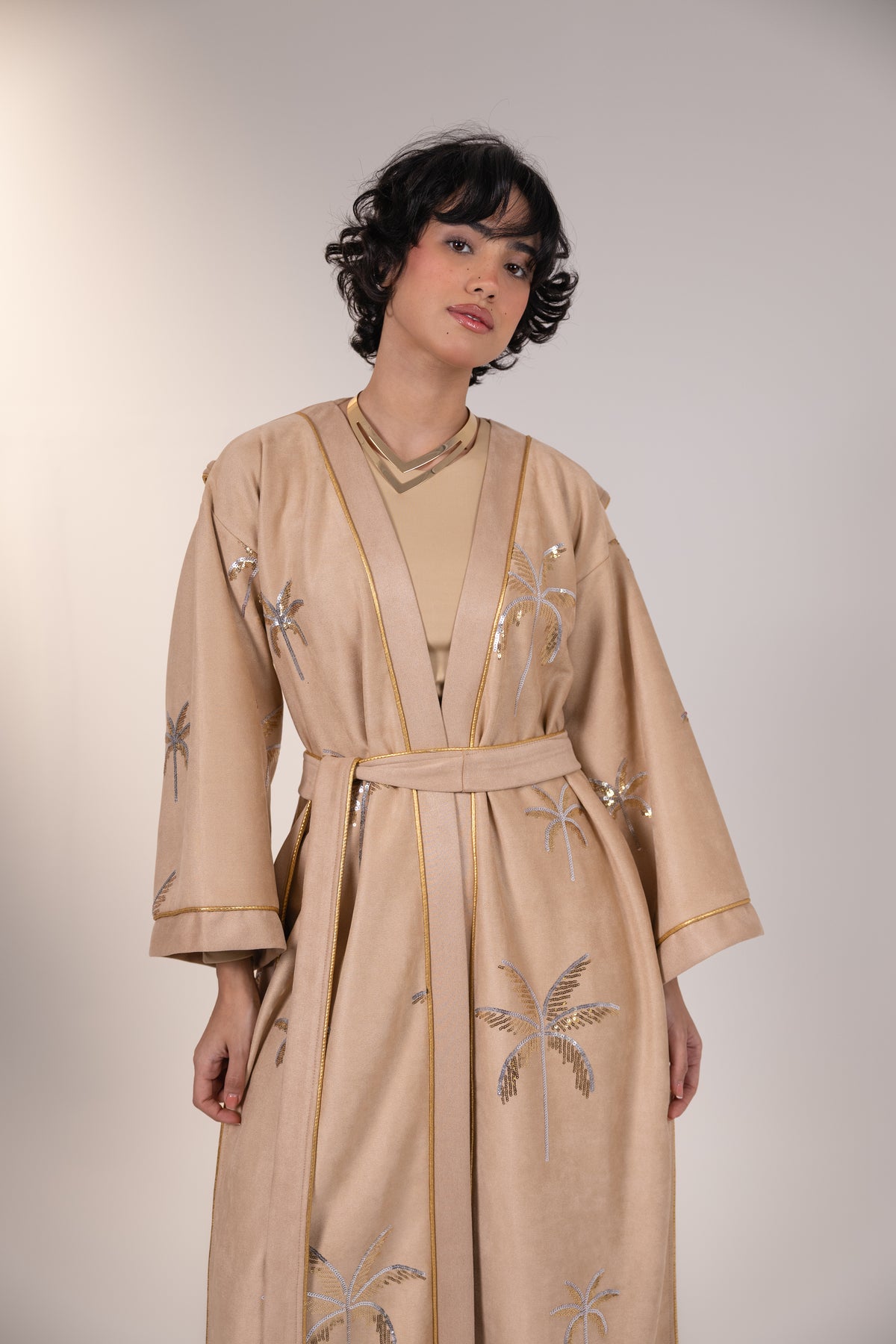 Samia Kaftan Beige