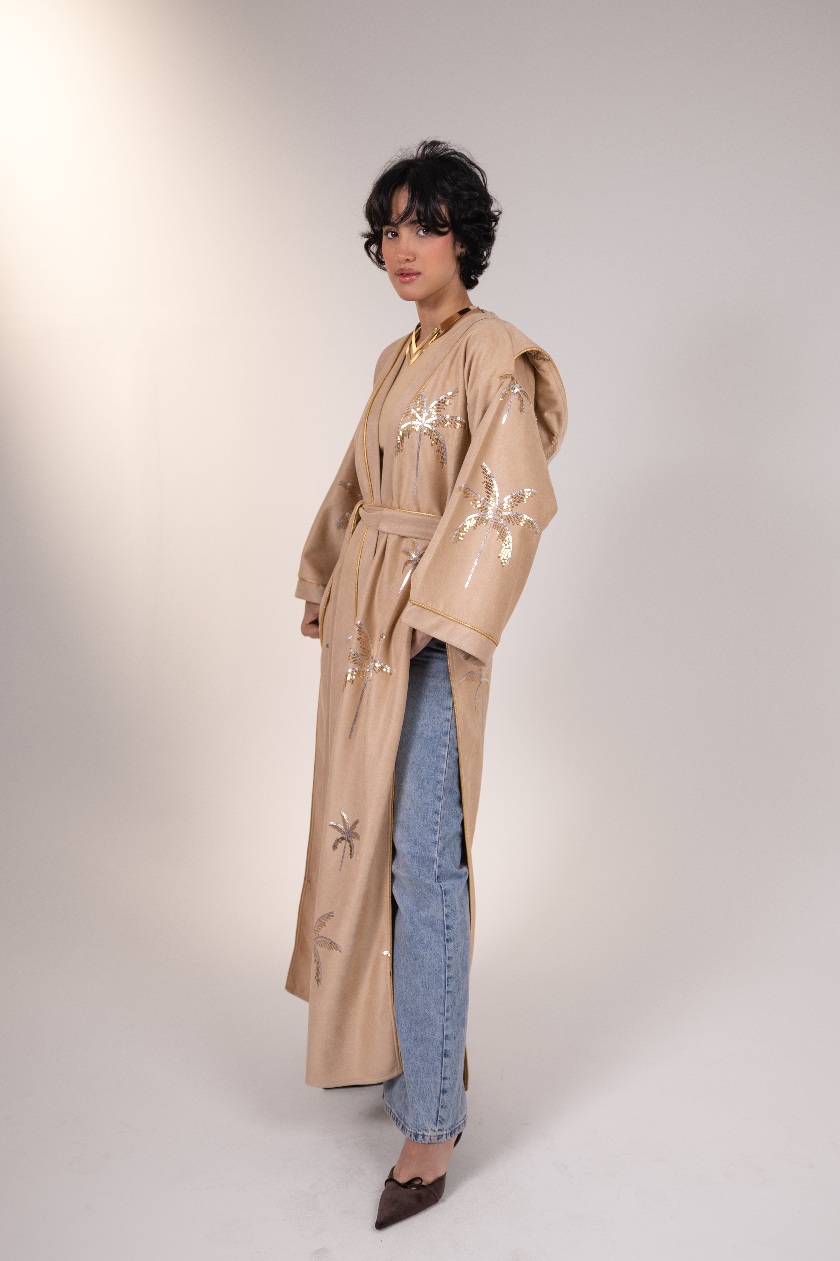Samia Kaftan Beige