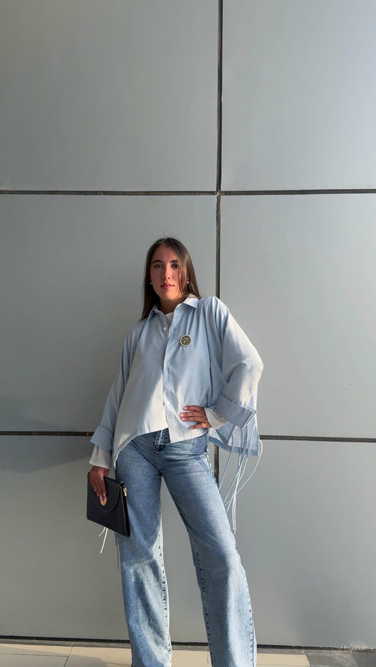Fringe flow - Linen Shirt