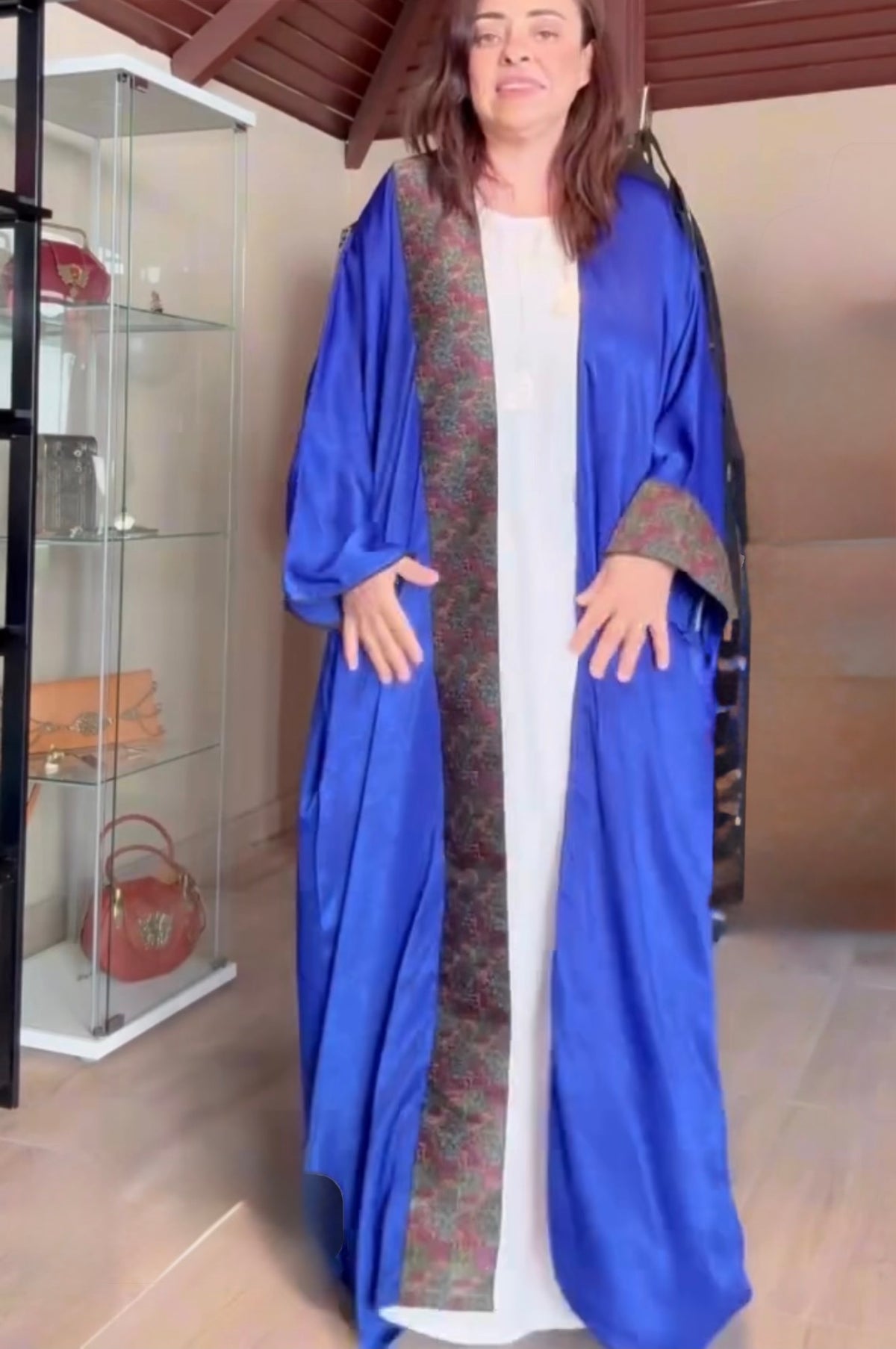 Arabic calligraphy kaftan