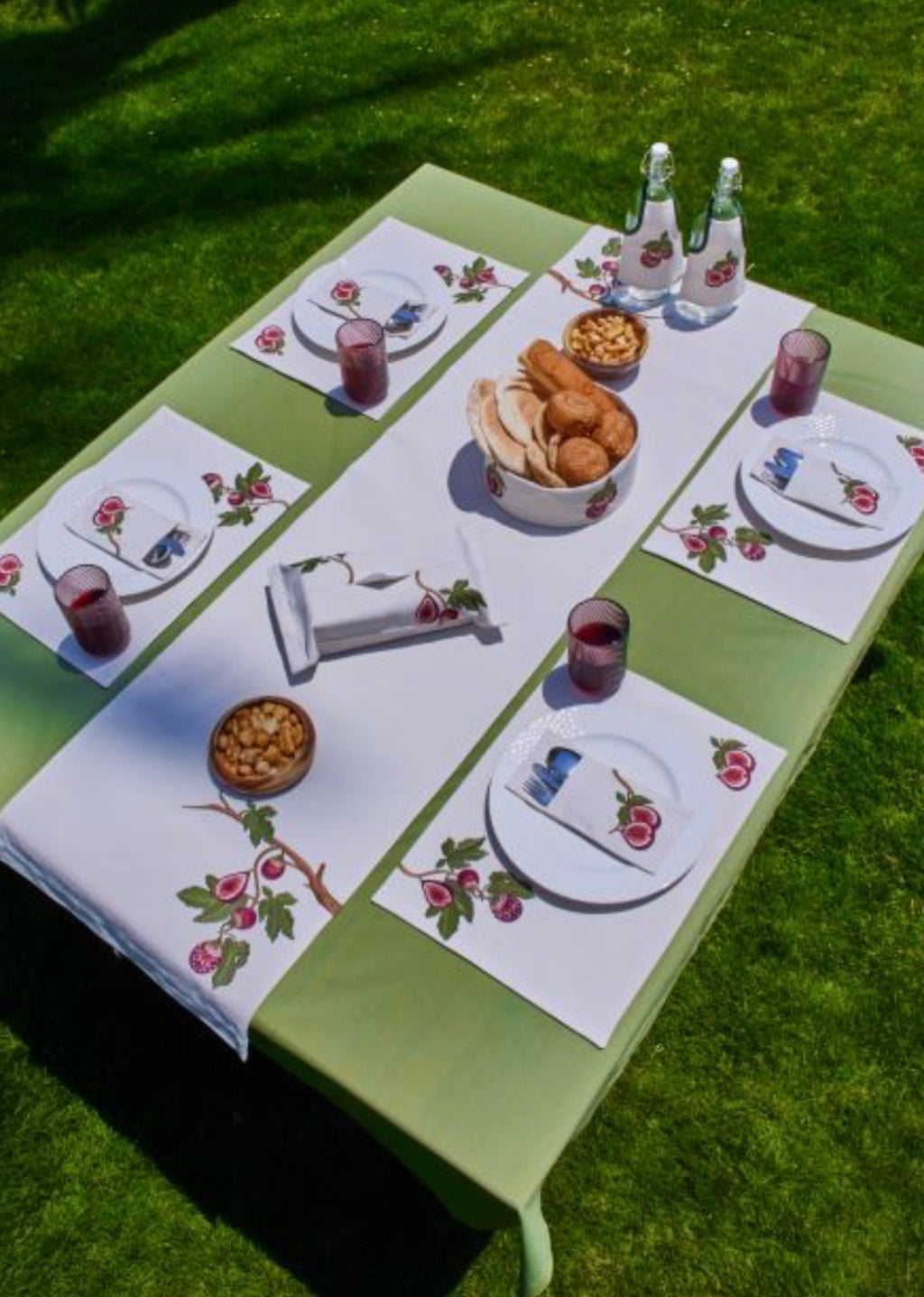 Fig Field Cutlery Sleeves Set