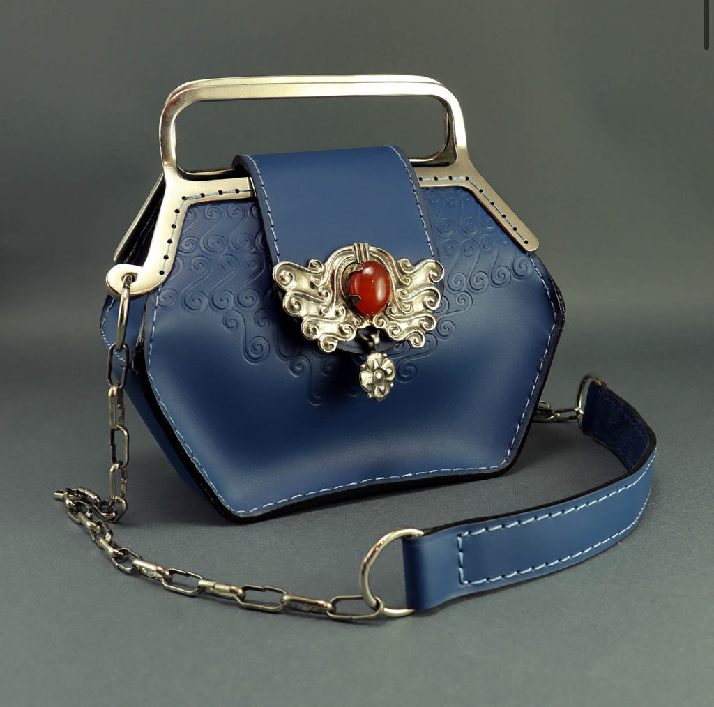 Carnelian Kite Leather bag