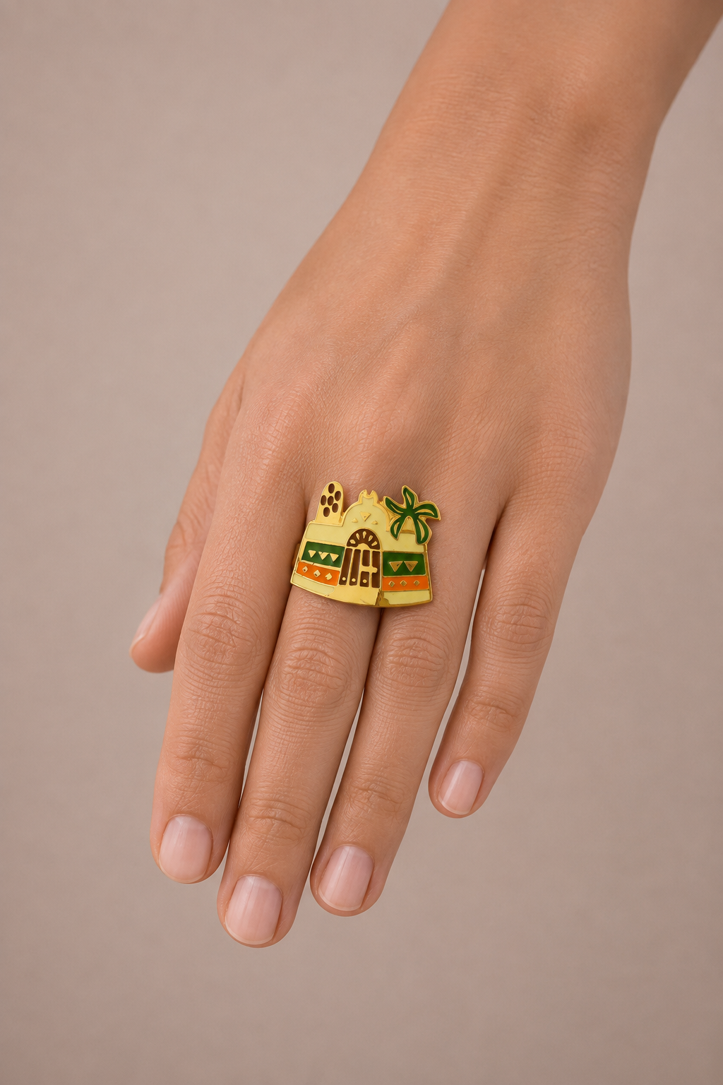 Nubian house ring