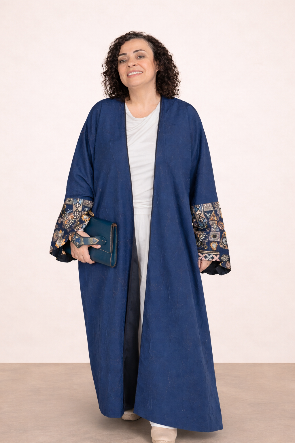 Blue kaftan