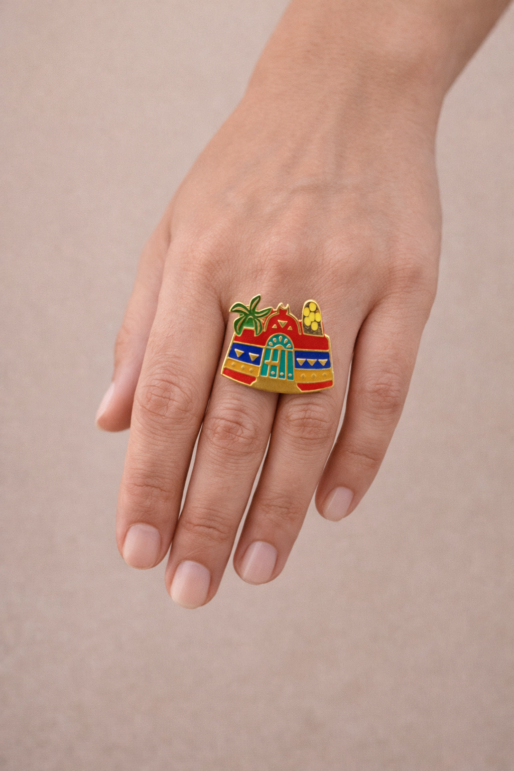 Nubian house ring