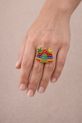 Nubian house ring